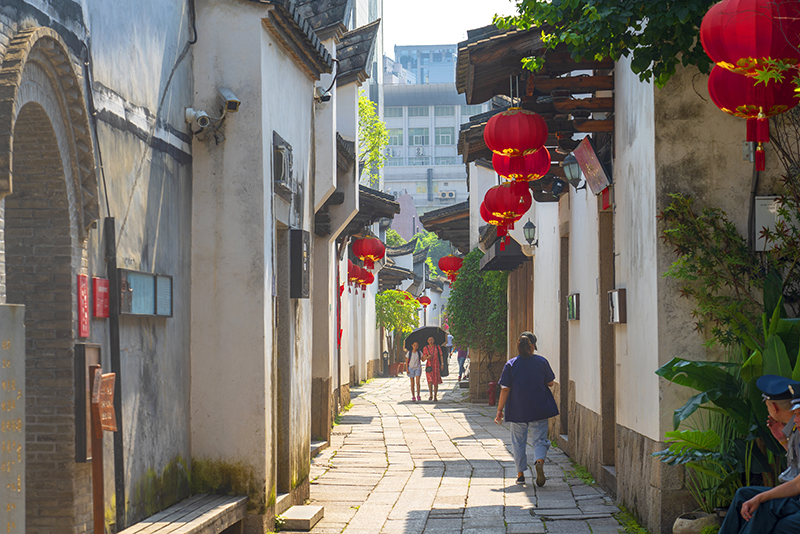 2019年6月28日，福州，三坊七巷風(fēng)光。